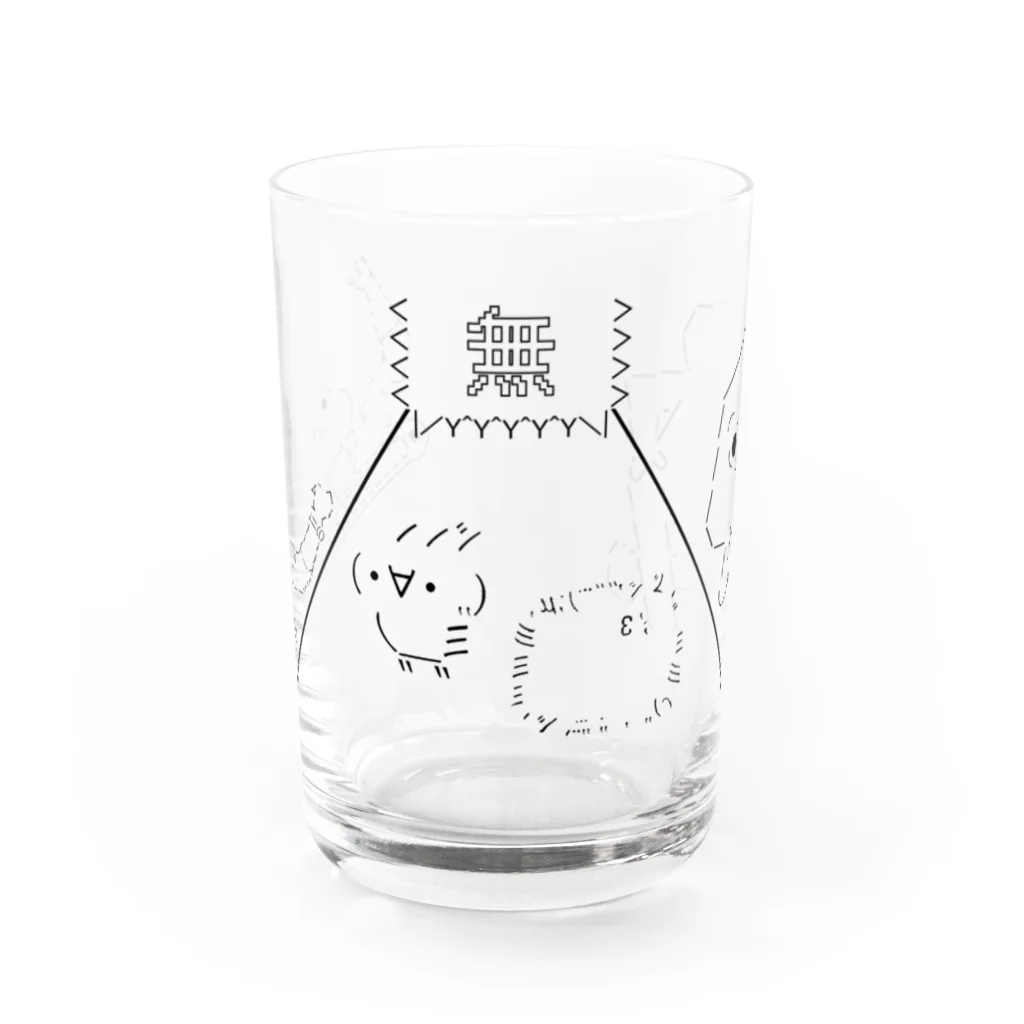 kammishoのやる夫（無） Water Glass :front