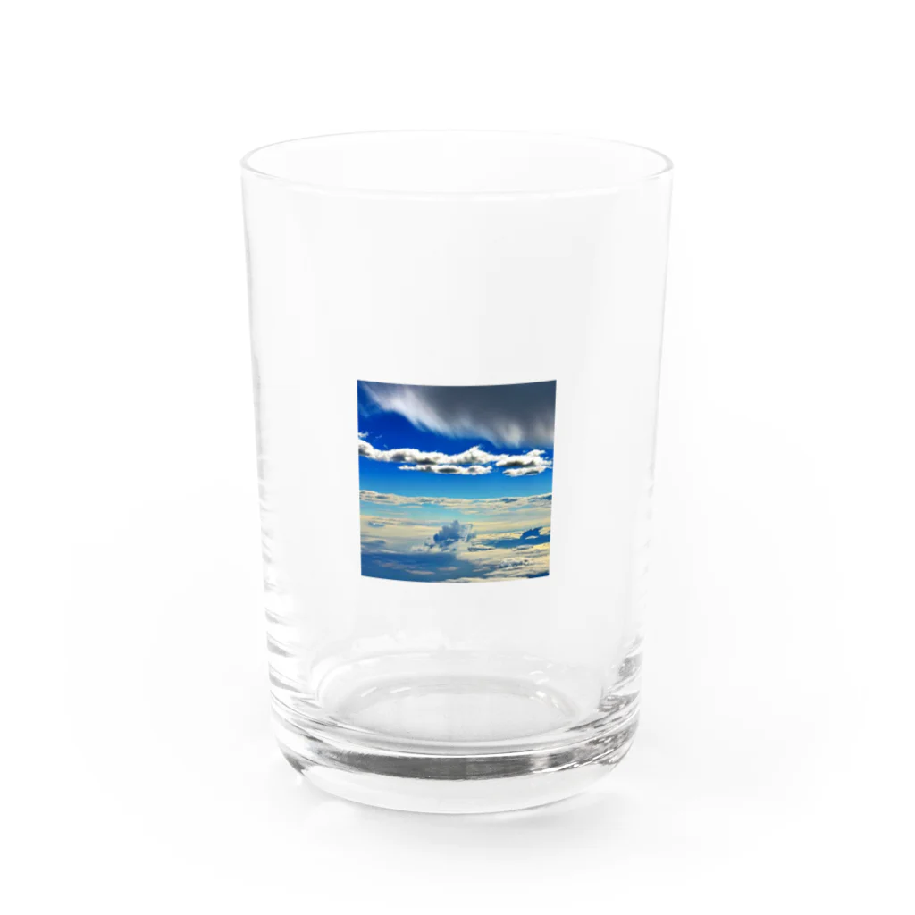 shou---の青空爽快 Water Glass :front