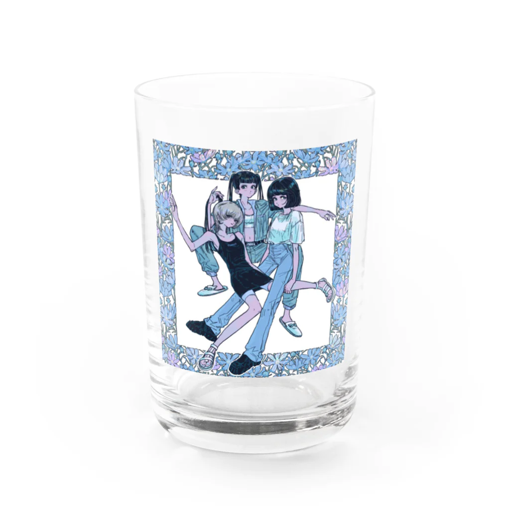 好都のもっと色めきたい. Water Glass :front