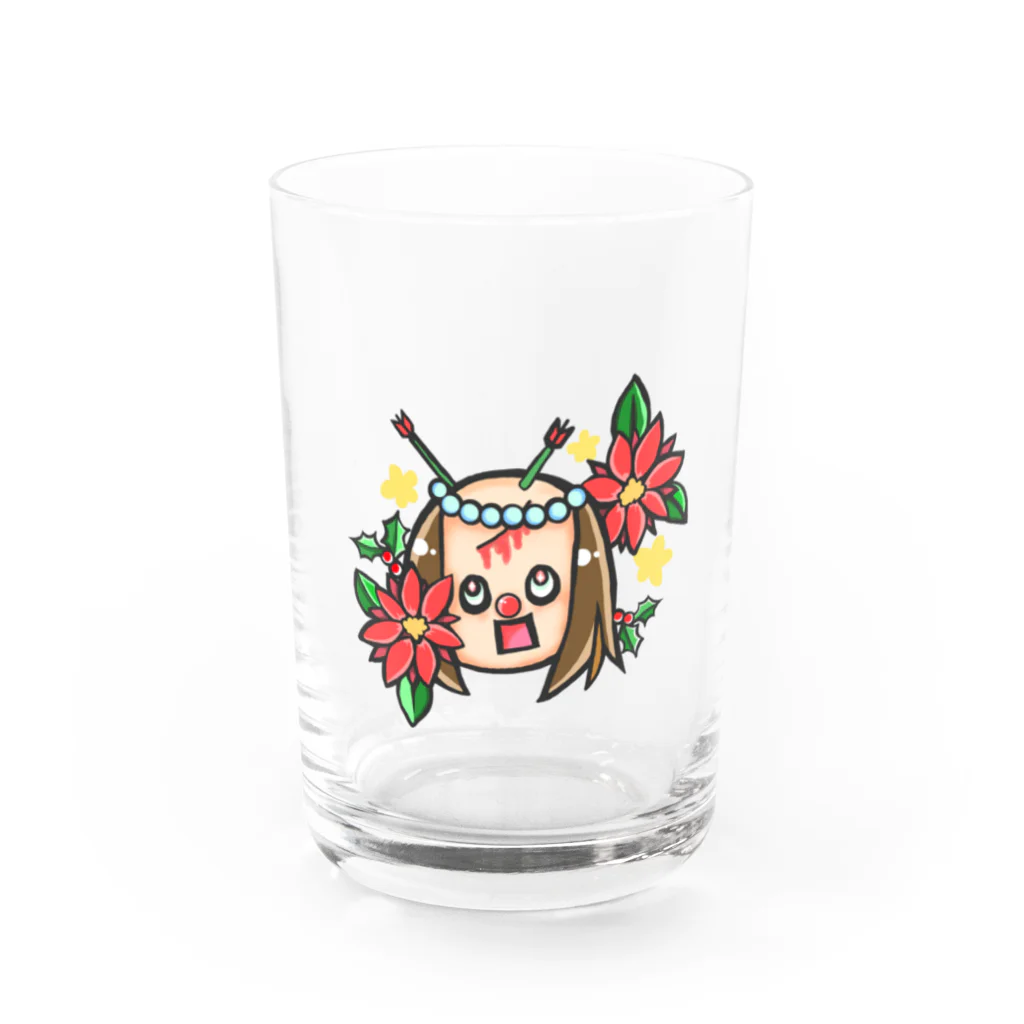 Shou3s-Storeのおちむしゃ Xmas ver Water Glass :front