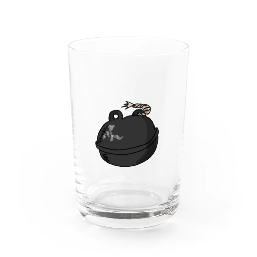 royro_desingの漂着物シリーズ　カエルウキ Water Glass :front