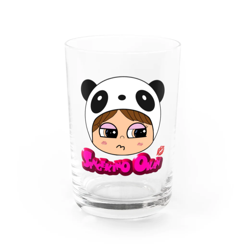 Airi11のマメ子 Water Glass :front