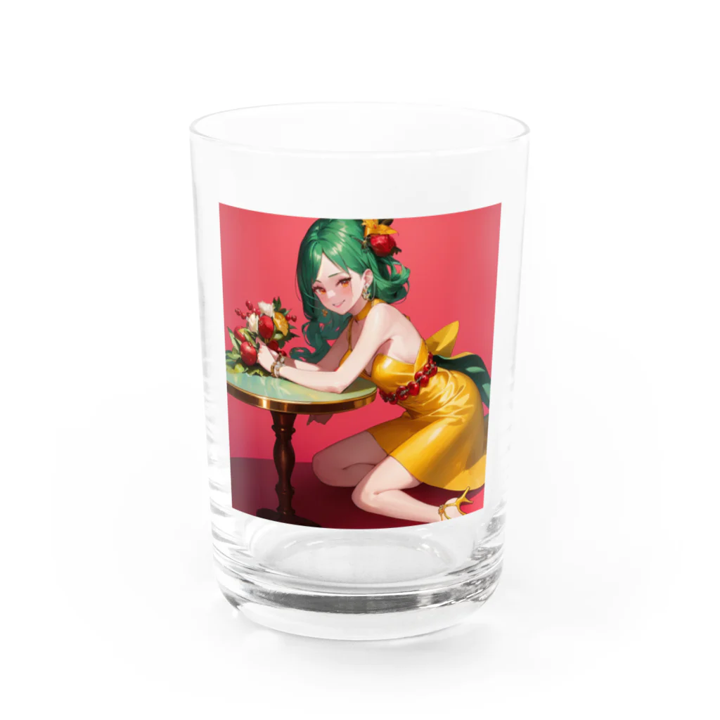 RS48のフルーツ美少女 Water Glass :front