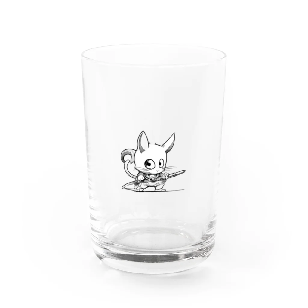 TACHAMARUのネズミのクイル Water Glass :front