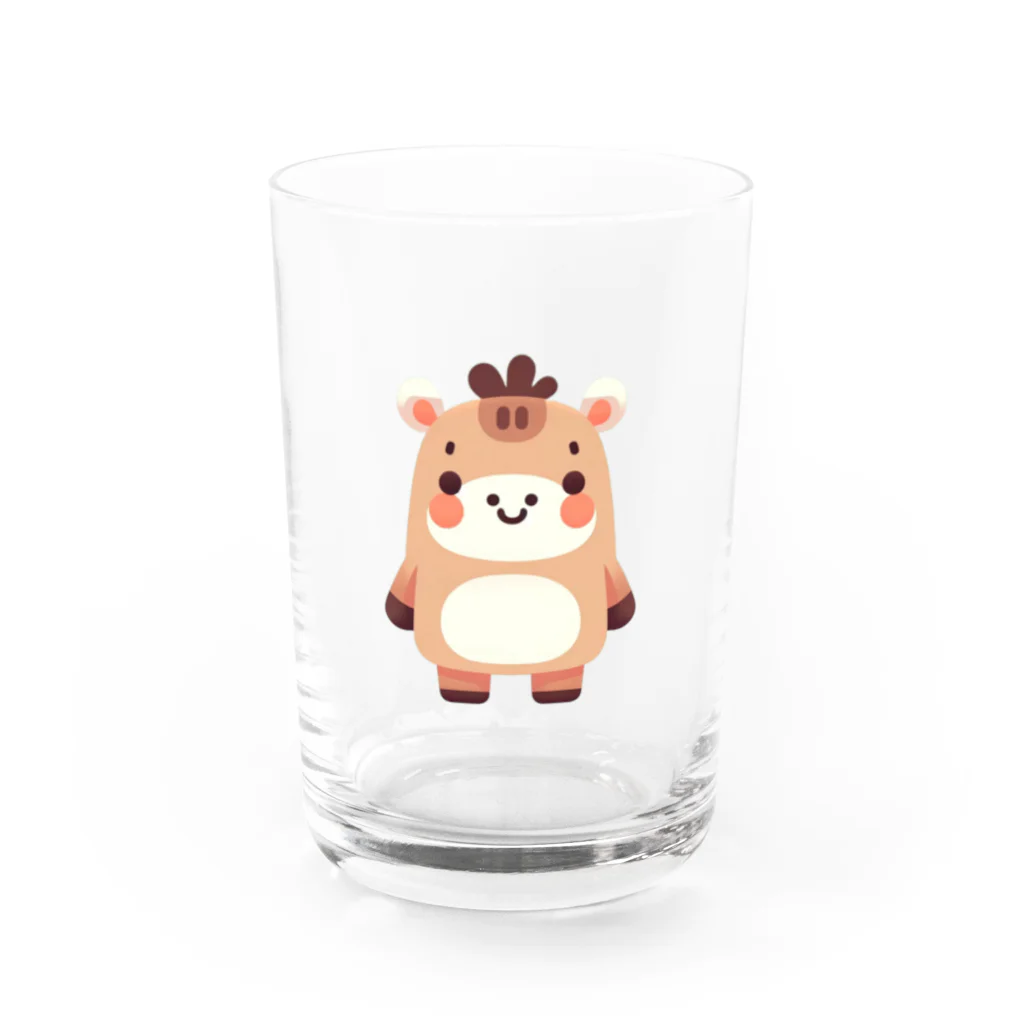 A3Studioのポッピーホース Water Glass :front