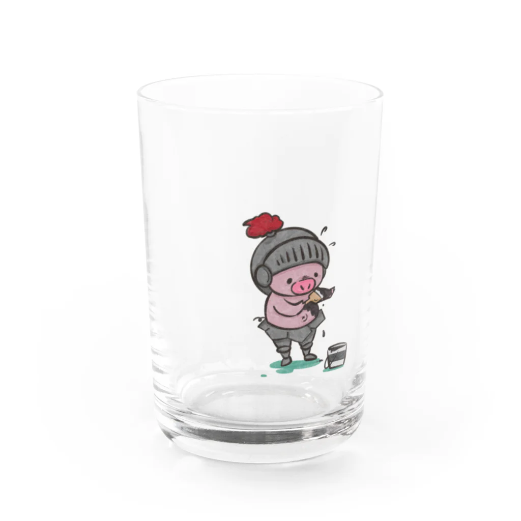 pandemixのしゅばるつしゅばいんっ Water Glass :front