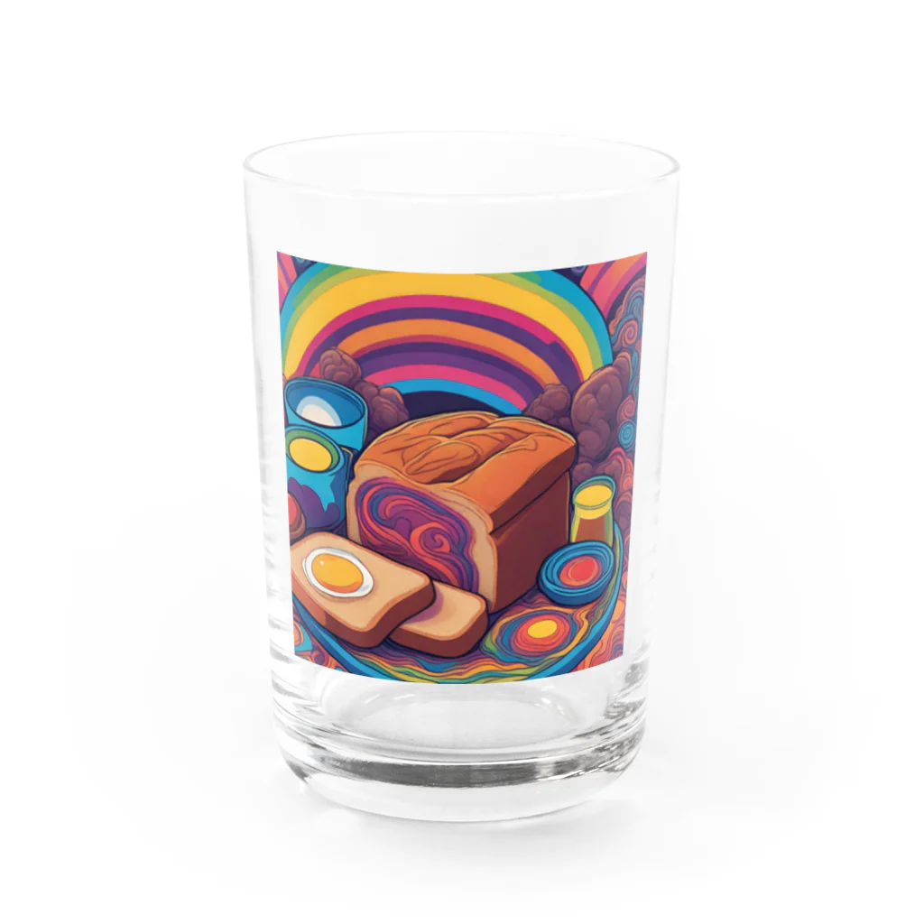 PSYCHEDELIC ARTのPSYCHEDELICパン Water Glass :front