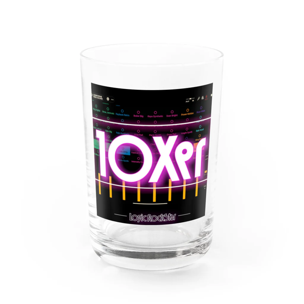 Logic RockStar の10Xer Water Glass :front