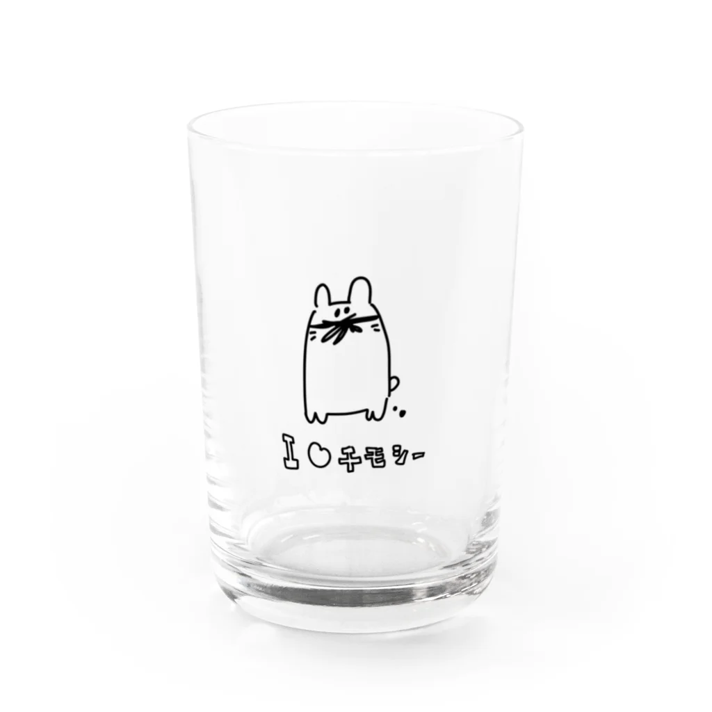 おいも🍠のチモシーダイスキ Water Glass :front