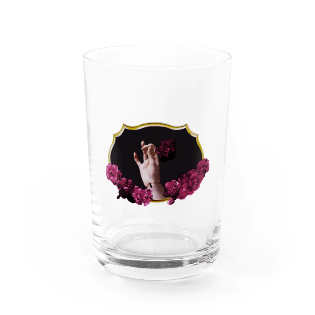 RUNAのドールの花摘み Water Glass :front