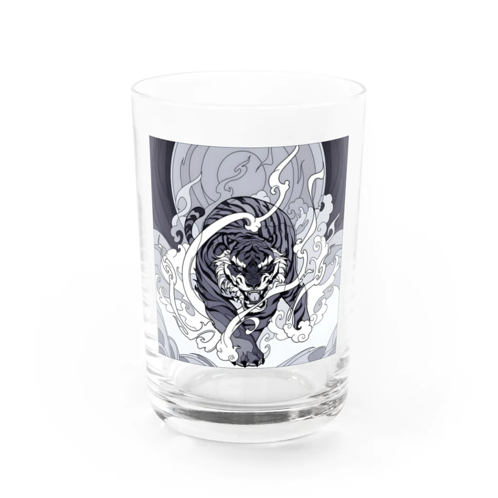 Moichi Designs Shop-2023の神虎 Water Glass :front