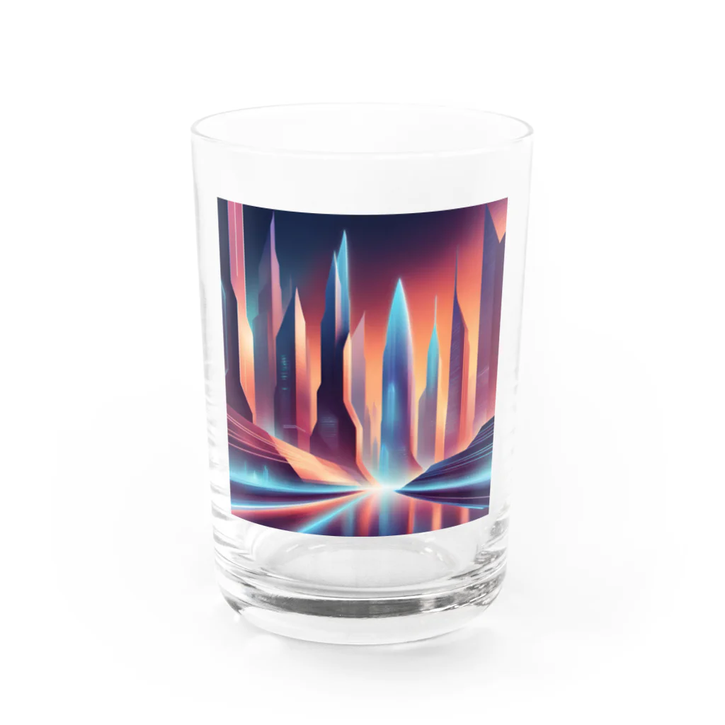 dana_tの未来都市 Water Glass :front