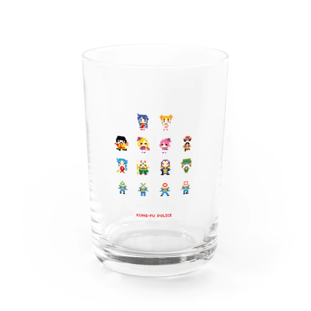 カンフー・ポリスのカンフー・ポリス Water Glass :front