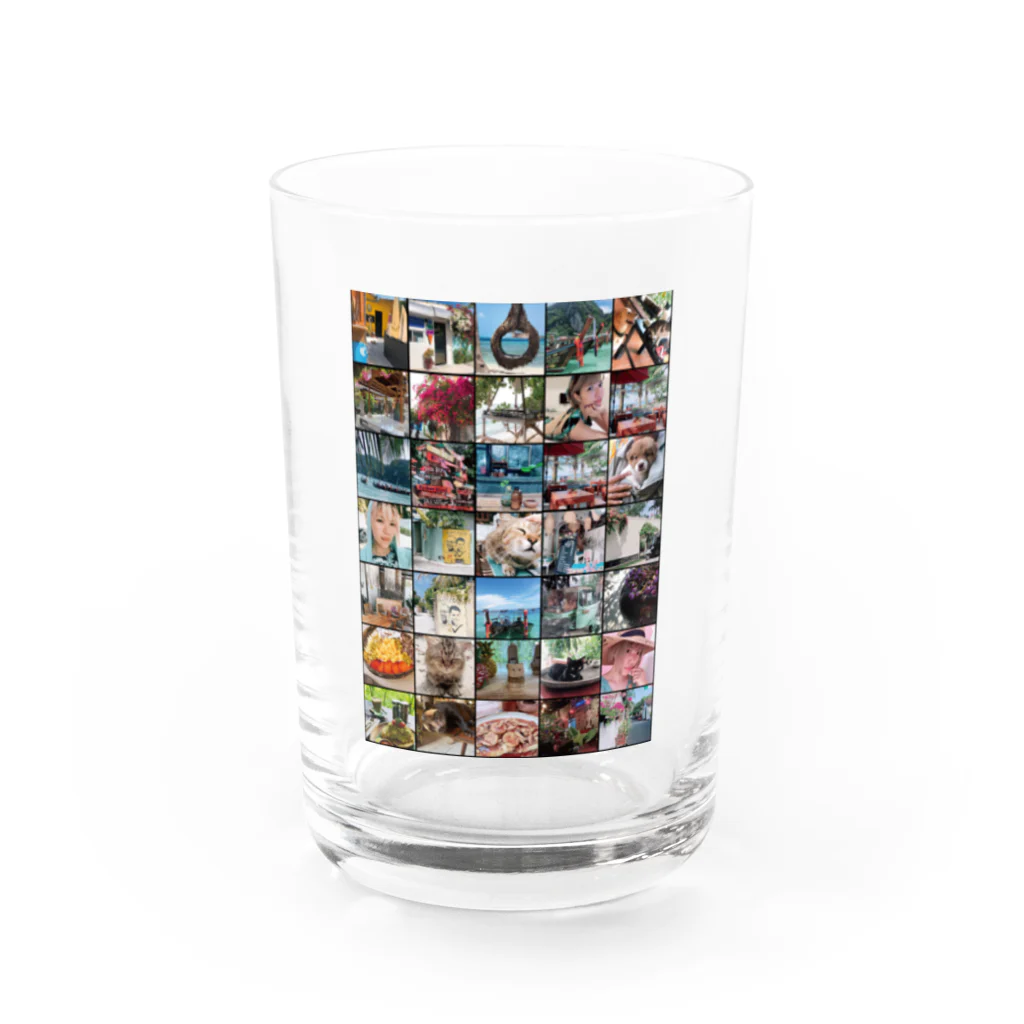Sexy photo art shopの南国の思い出 Water Glass :front