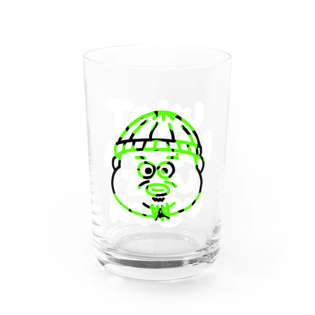 トクモリザウルスのトクモリザウルスグラス Water Glass :front