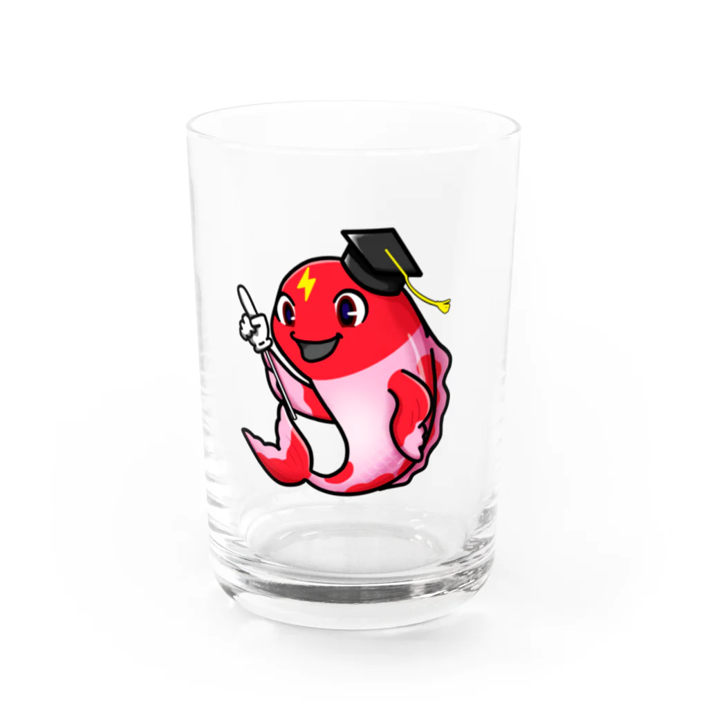 プラズマコイのプラズマコイ Water Glass :front