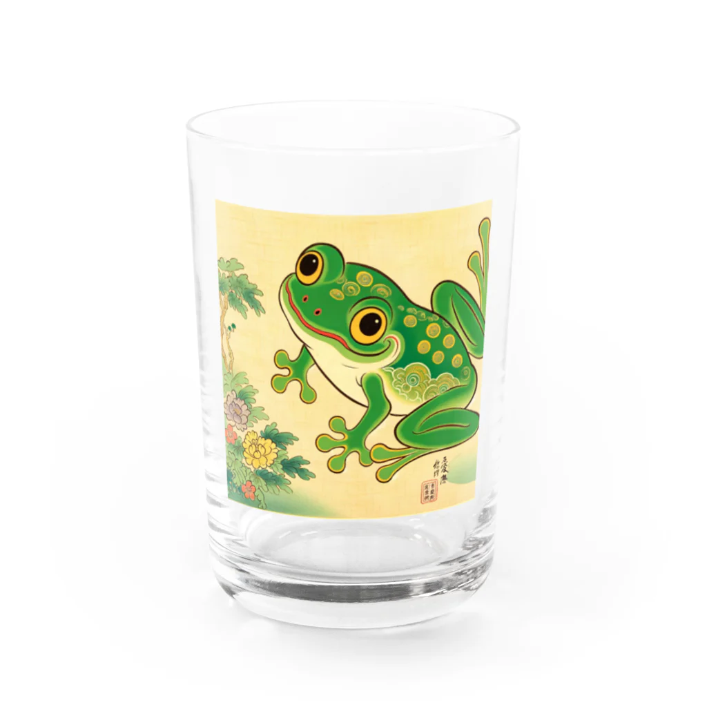 mattuuuuのかえるくん Water Glass :front