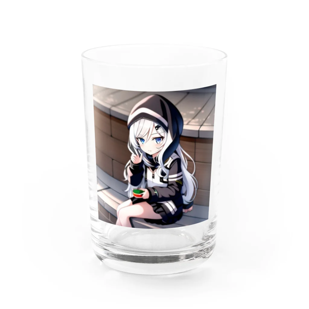 noizのミカン星人 Water Glass :front