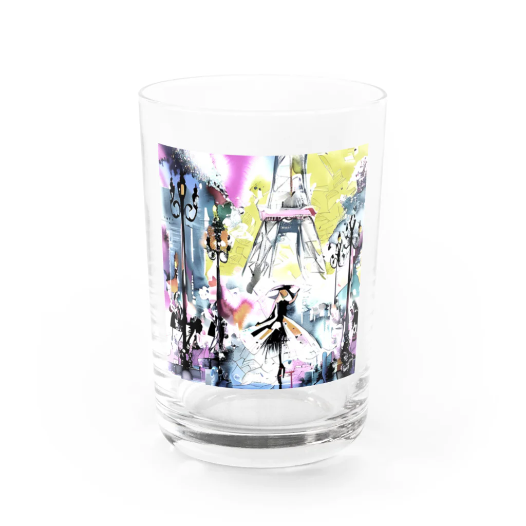 Moichi Designs Shop-2023のパリジェンヌ Water Glass :front