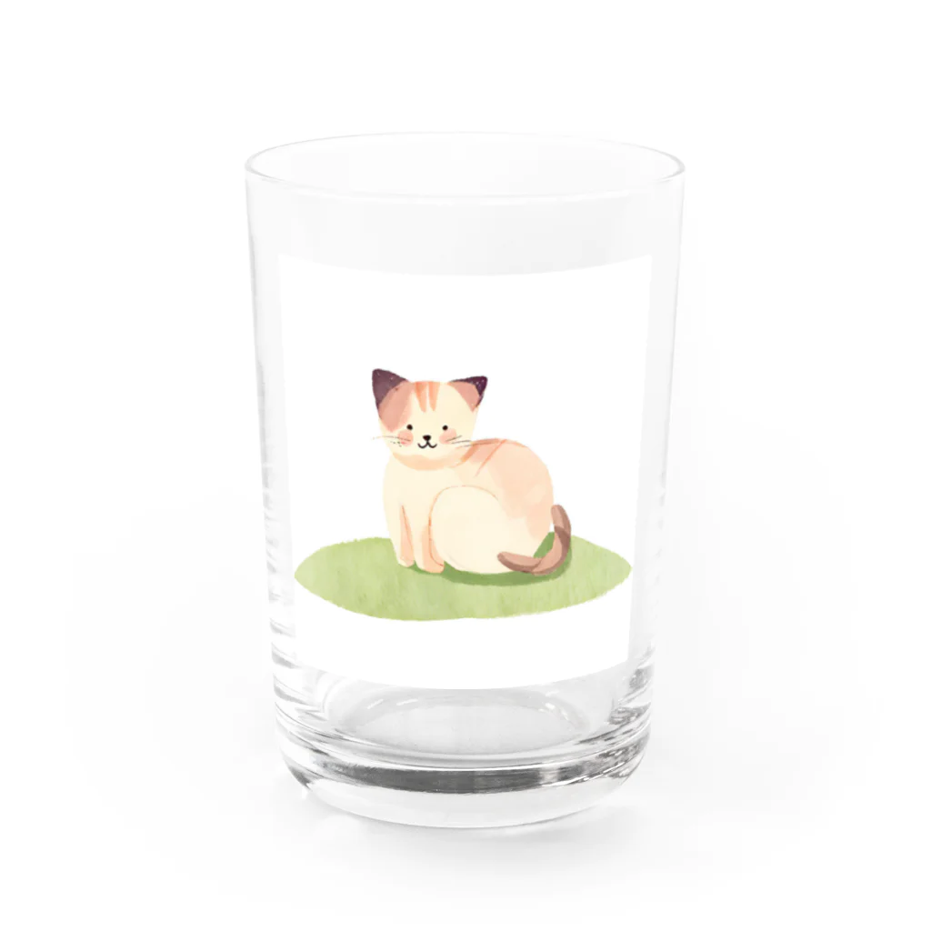 kuppychanの子猫 Water Glass :front