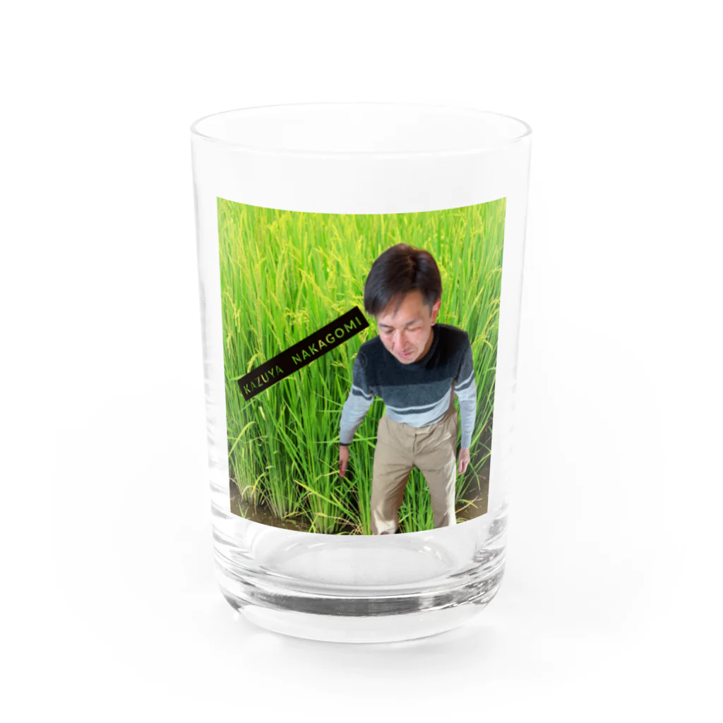 kazuya🌠nakagomi official shopのおじいちゃんカズヤ Water Glass :front