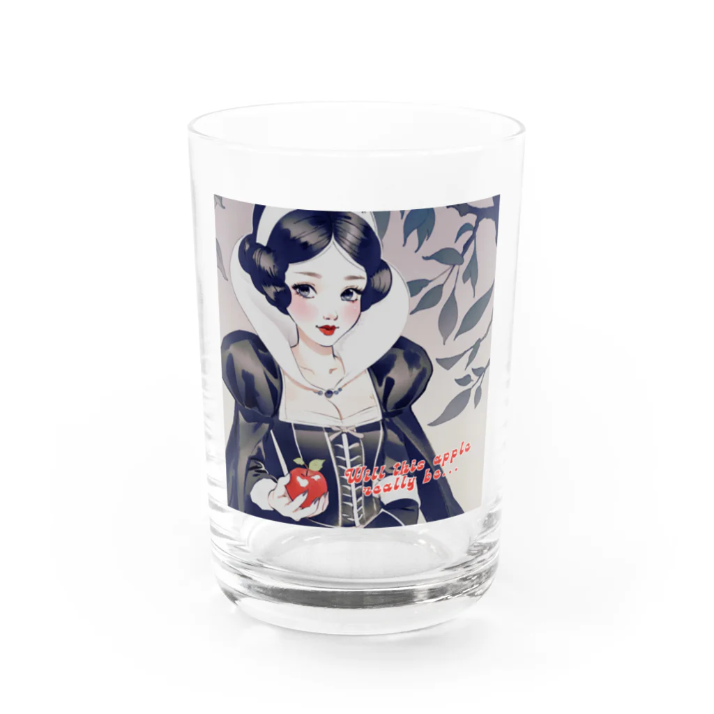 凡人-bonjin-のダークファンタジー白雪姫 Water Glass :front