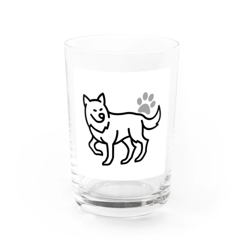 "Elegance Crew"のハウンズ Water Glass :front