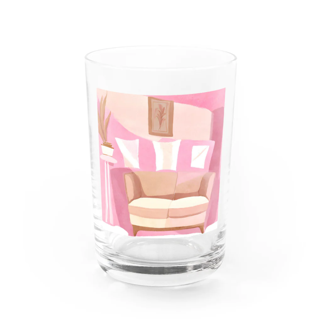 Sweet_moonLaboのSweetインテリア Water Glass :front