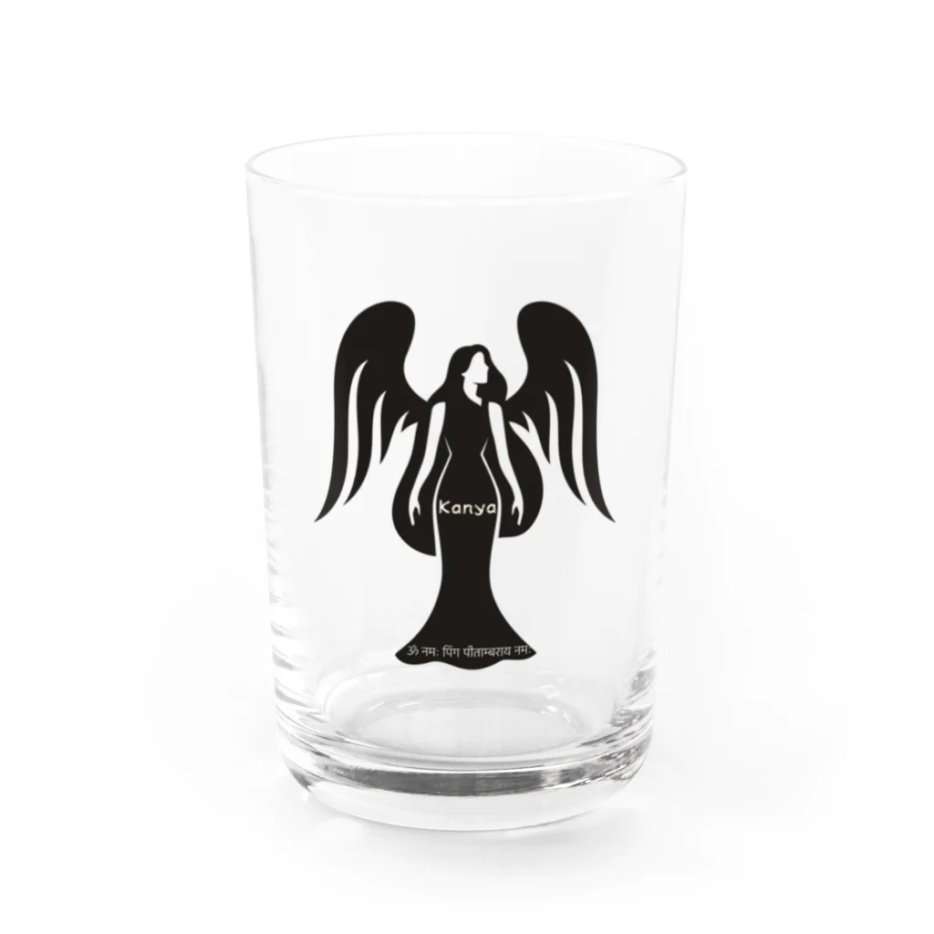 CyberArmadilloのカーニャ (乙女座)Kanya (Virgo) Water Glass :front