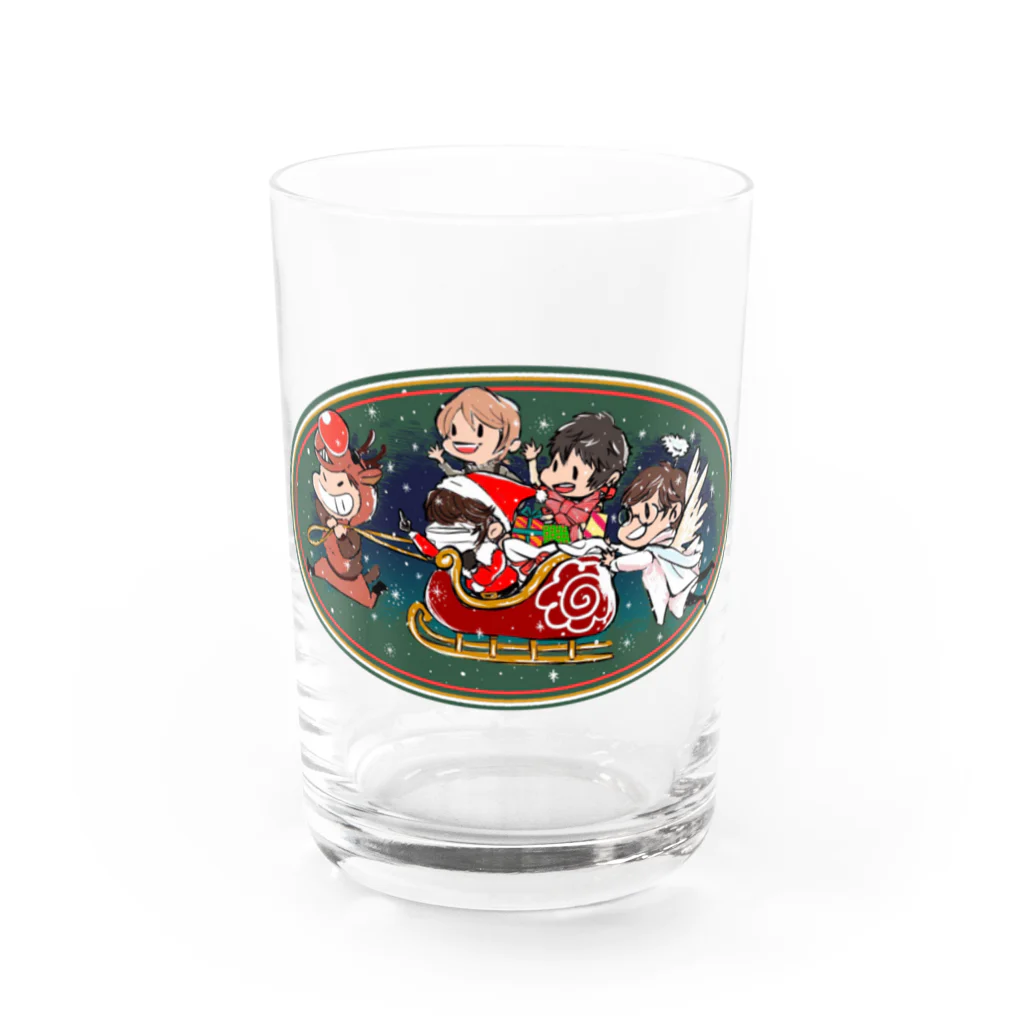 群青のはなまる園クリスマス2023 Water Glass :front