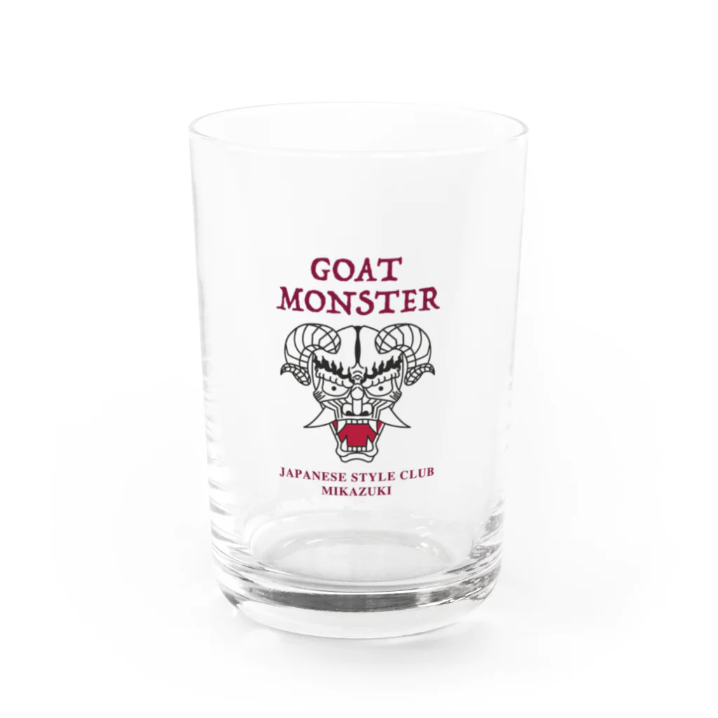 Mikazuki DesignのGOAT MONSTER Water Glass :front