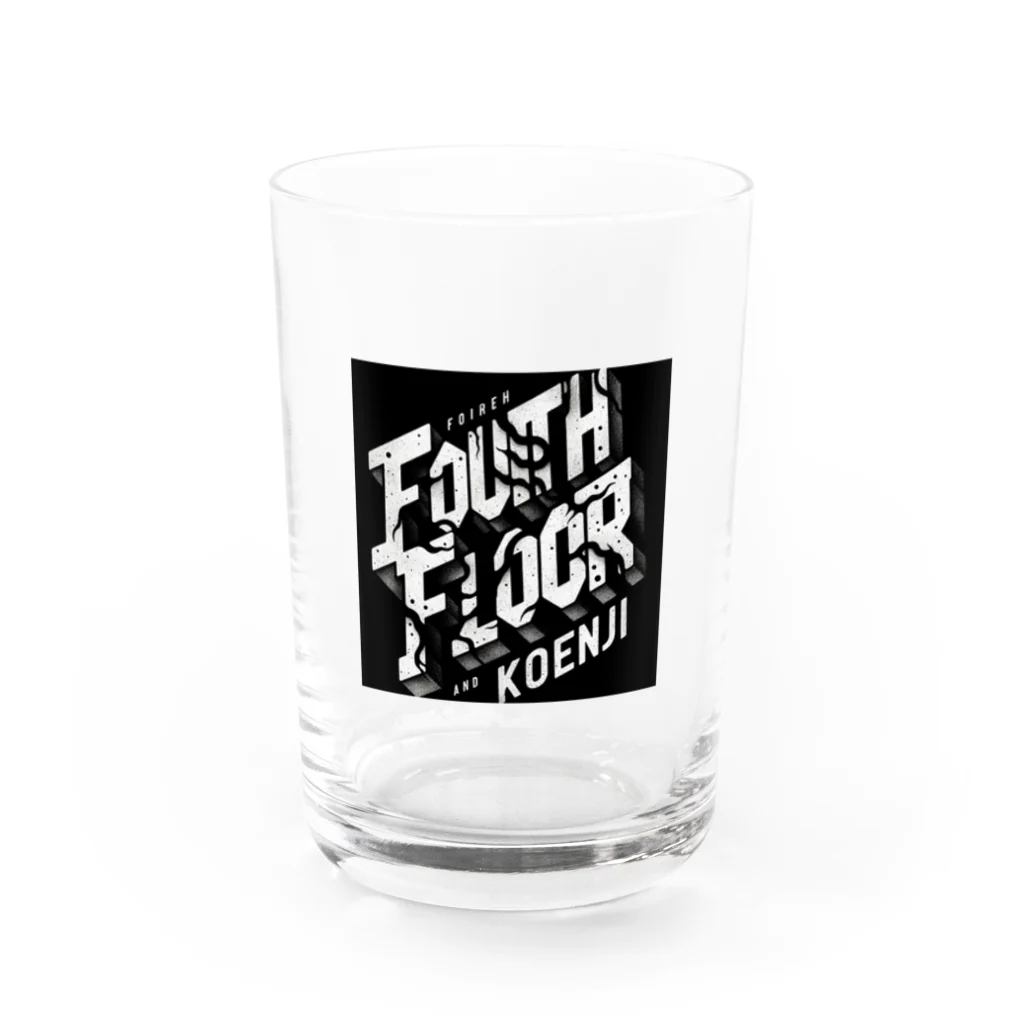 Yx4のFourthFloorLove Water Glass :front