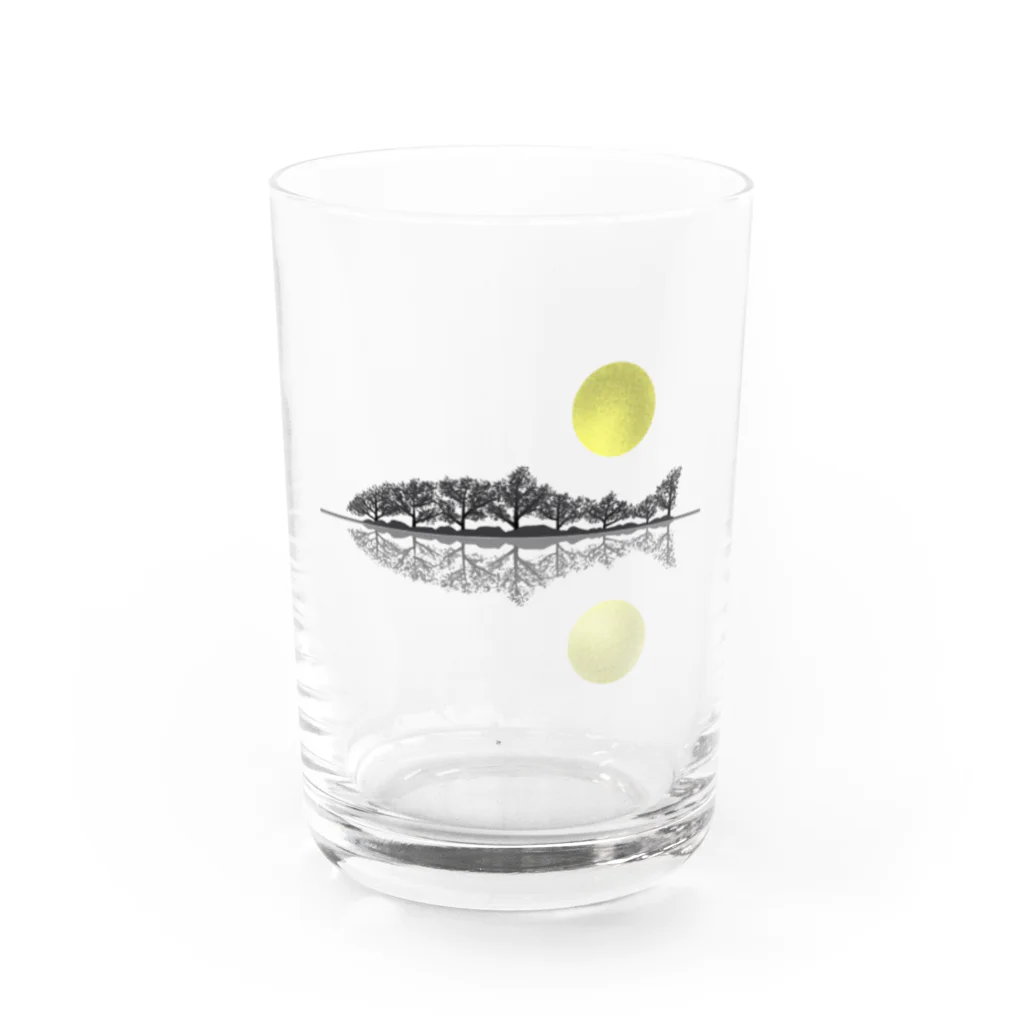 cahillの湖畔 Water Glass :front