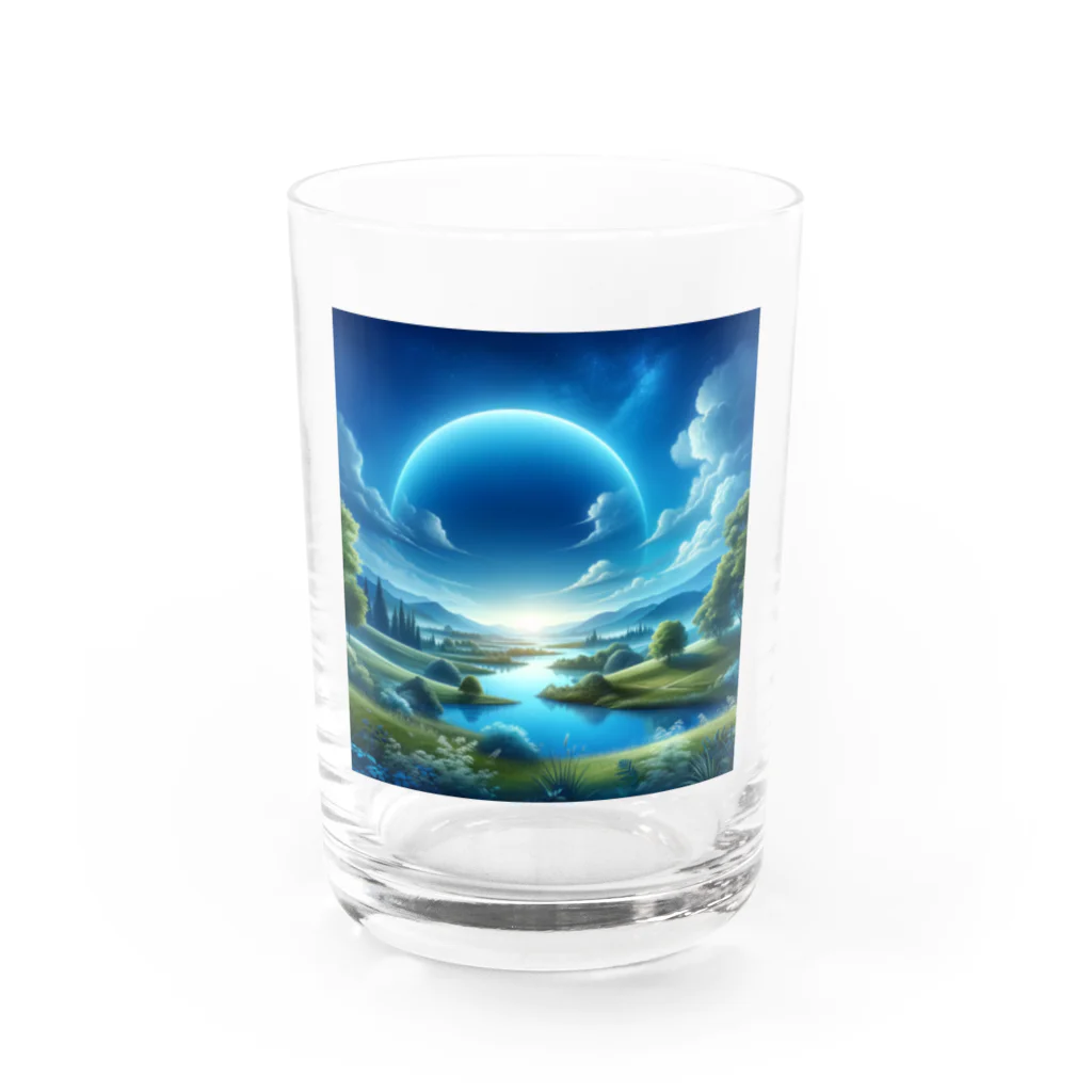 shigetomeのサファイア・スカイズ Water Glass :front