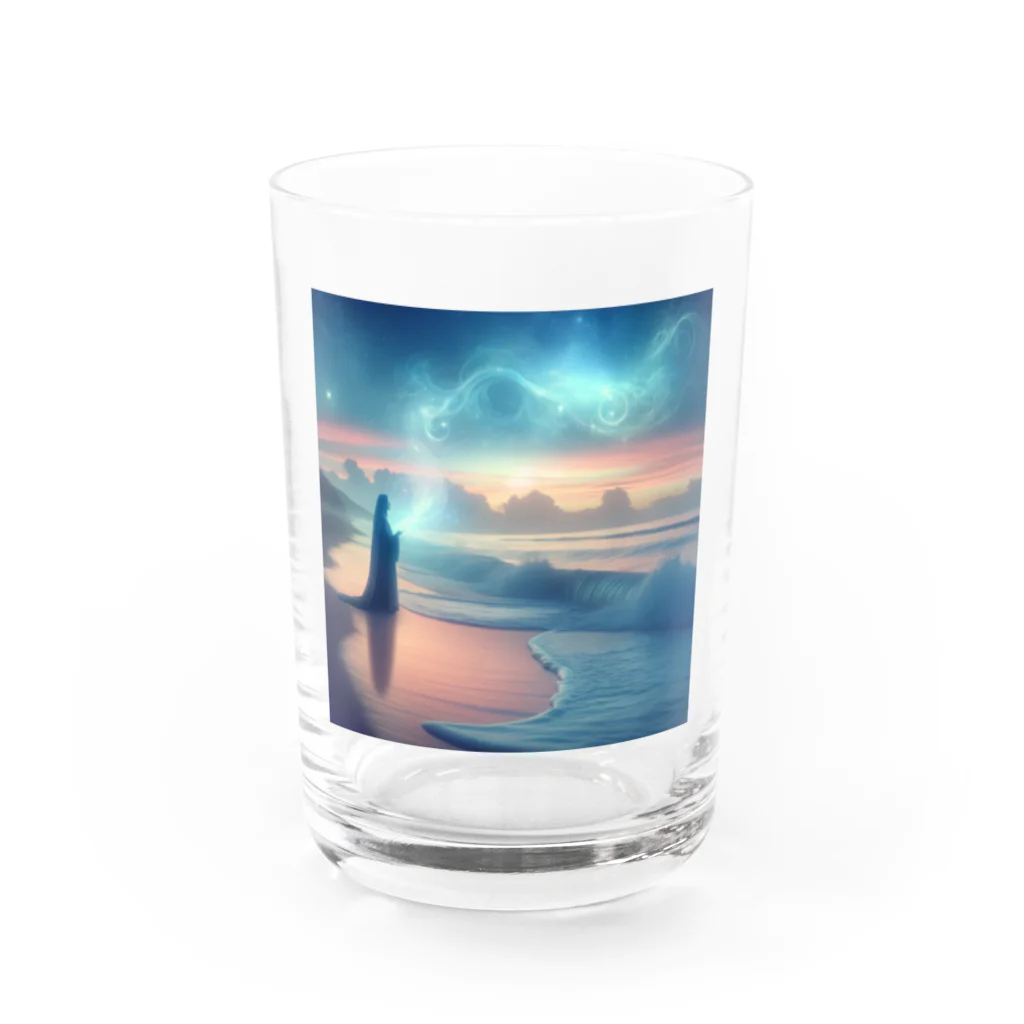 shigetomeのウェーブ・ウィスパー Water Glass :front