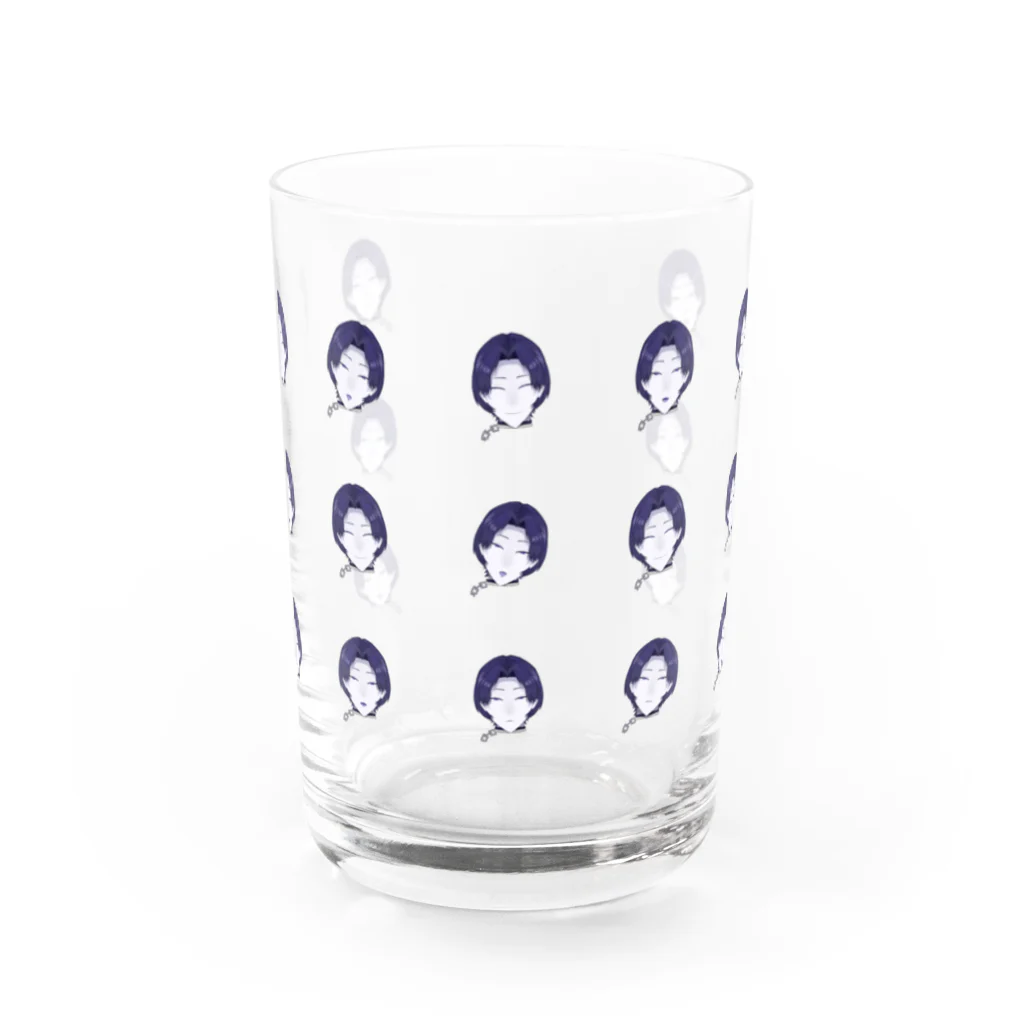 犯人(新ビジュ)(バーチャルYouTuber)の犯人さん激推し！ Water Glass :front