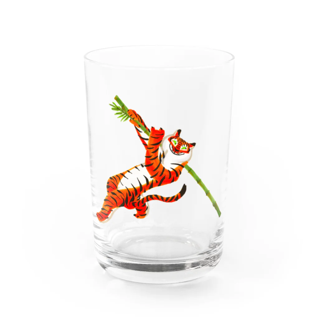 segasworksの功夫のトラちゃん（酔棍） Water Glass :front