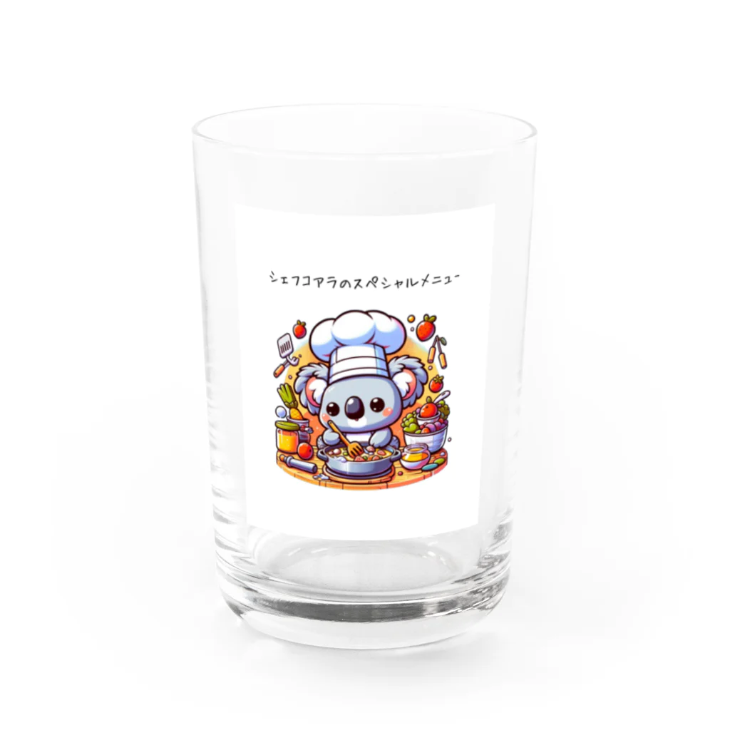 ビーナスキュートちゃんのコアラ・クックス Water Glass :front