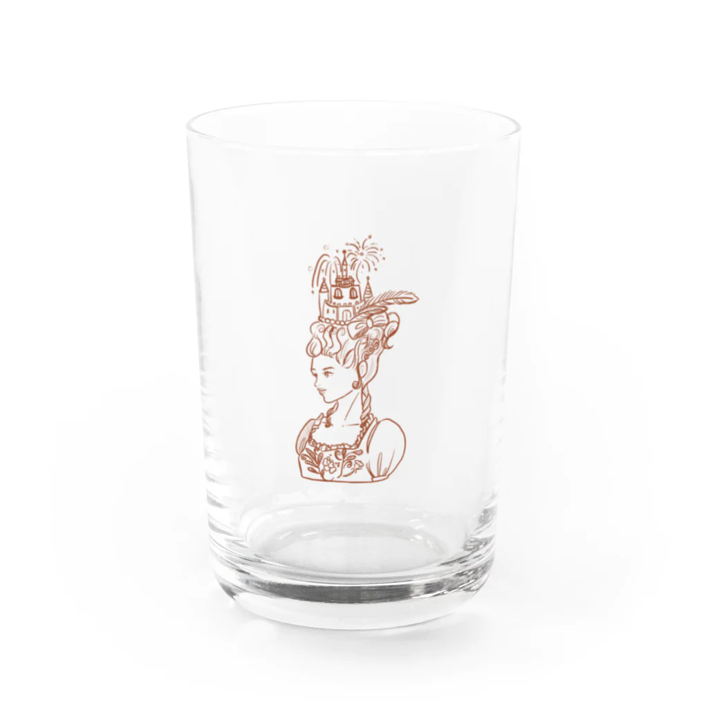 明石エリーのcatsle Water Glass :front