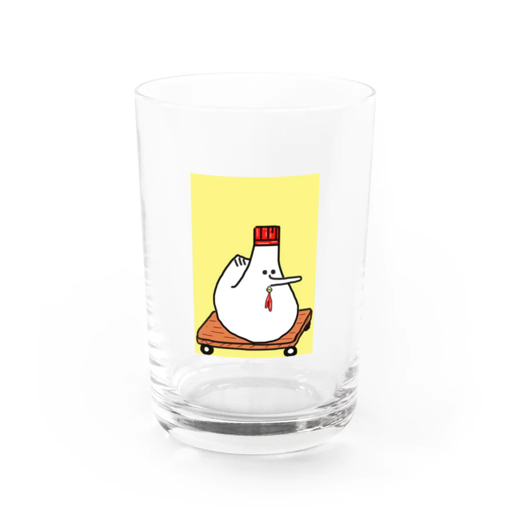 ちむちむのピーター Water Glass :front