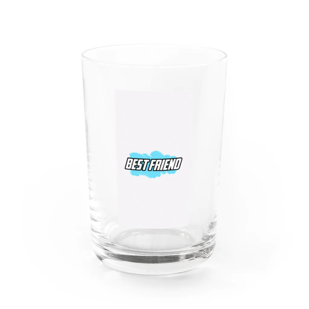 ベストフレンド公式ショップのbest friendのグッズ Water Glass :front