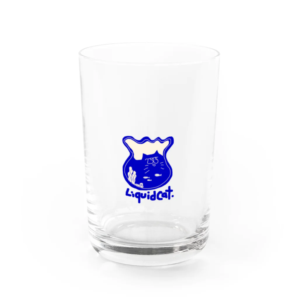 PEZのLiquid Cat Water Glass :front