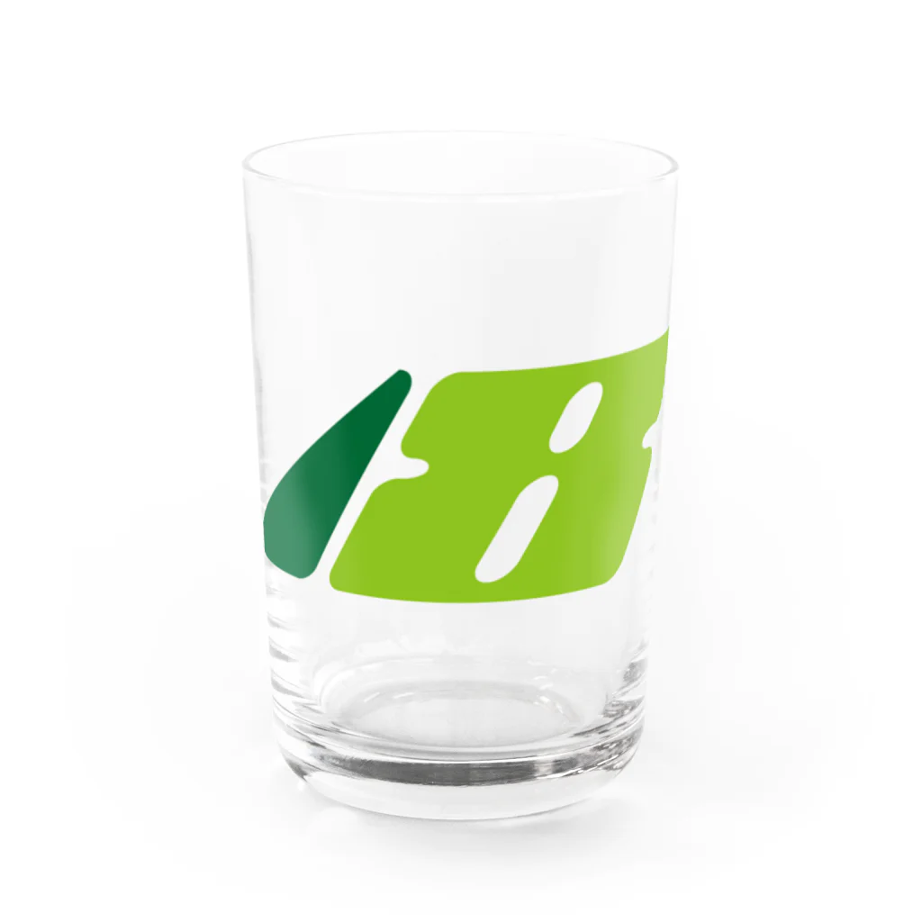 ワンエイトショップの起業18・ロゴGreen Water Glass :front