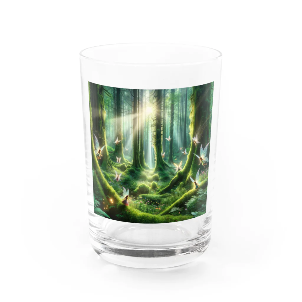 タマちゃんの森の妖精シリーズ1 Water Glass :front