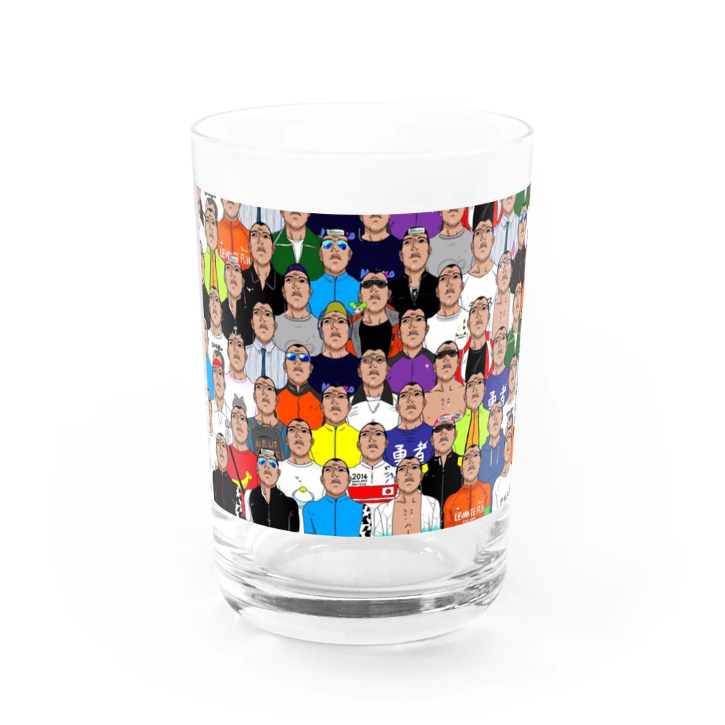intheskysanoのサノグラム Water Glass :front