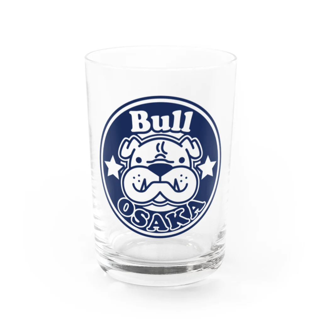 Bull Bull Bullのブルブル 青 グラス前面