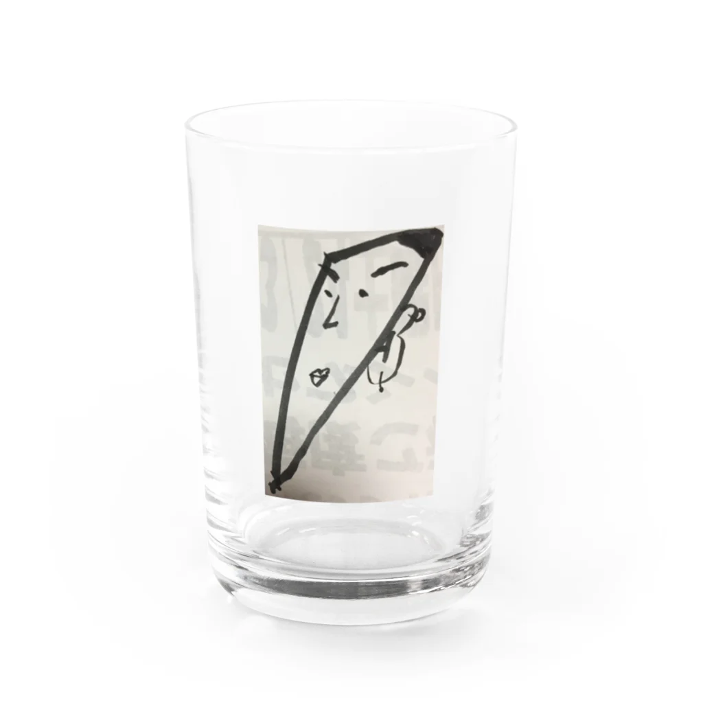 Kitagawa Yosakuの海津さんといっしょ Water Glass :front