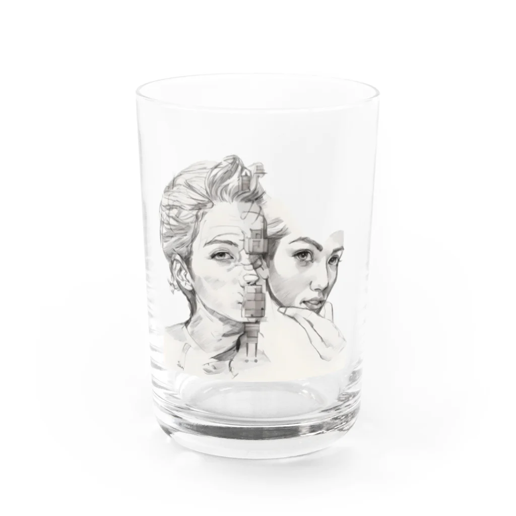 fashion-forwardの飲み過ぎ注意‼︎ Water Glass :front