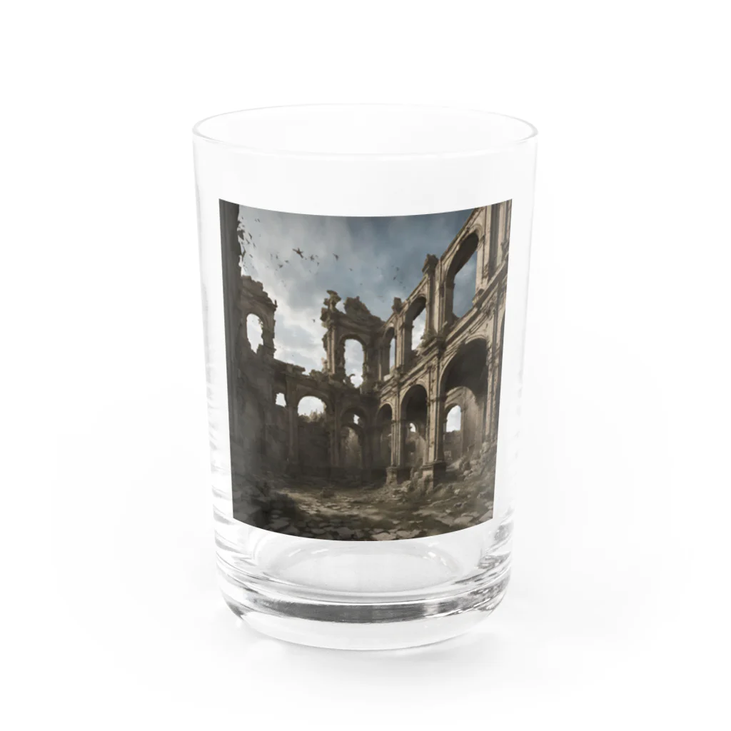 ばららいかの廃墟ver1 Water Glass :front