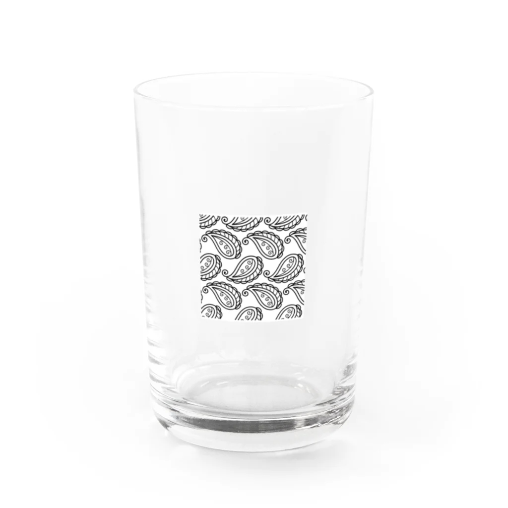 yoshieruのペーズリー Water Glass :front